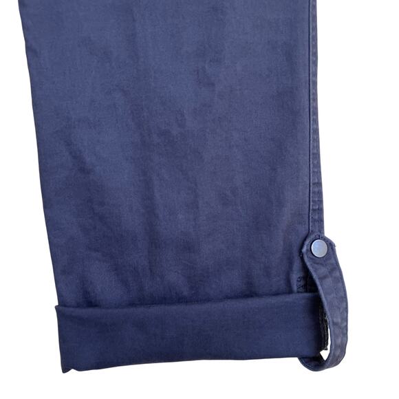 Democracy Sz 16 Ab Solution Cargo Pants Utility Trousers Roll Cuff Grey/Blue - Picture 4 of 16